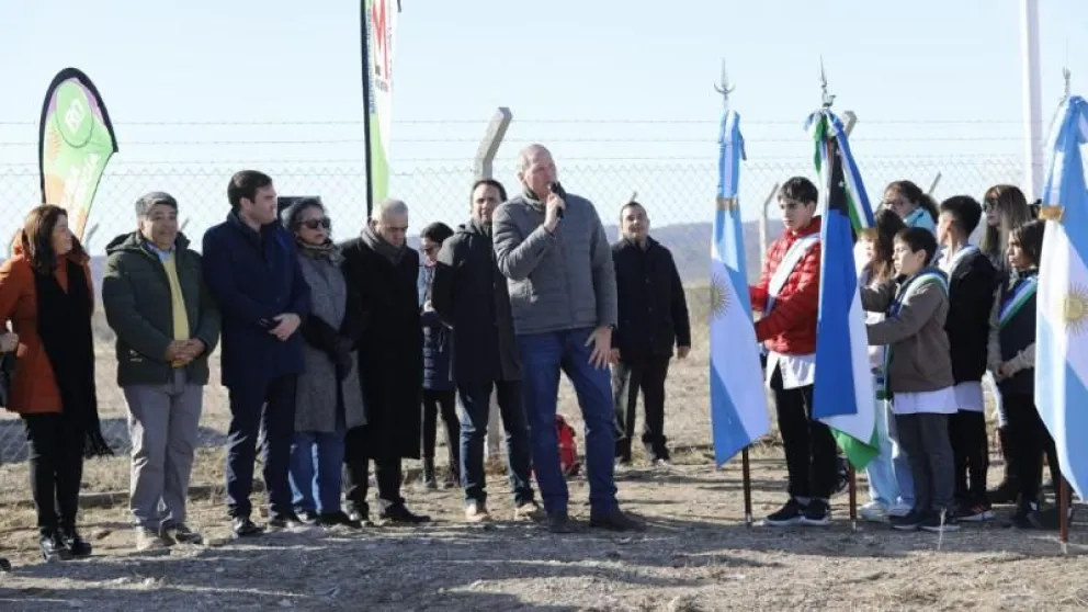 Se inauguró el gasoducto de la Región Sur