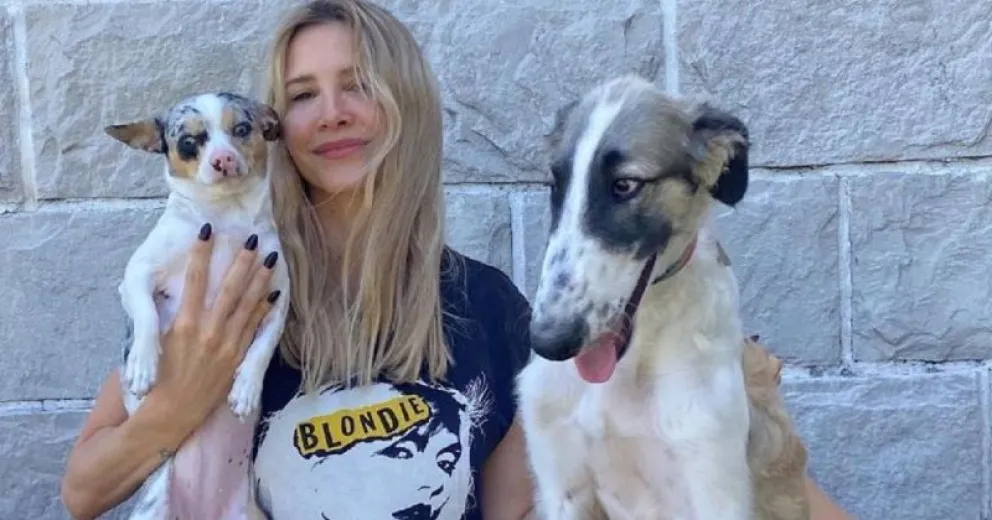 Guillermina Valdés mostró la extrañísima habilidad de su perro gigante