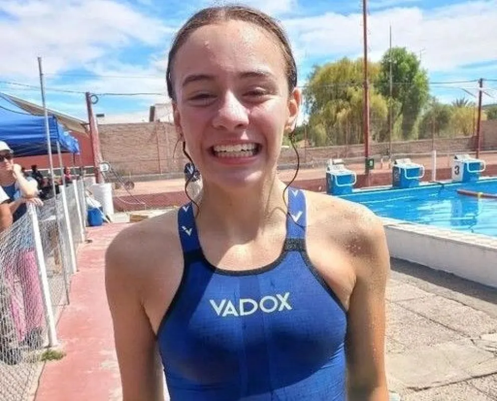 La roquense Magalí Giménez, entre las 10 mejores en el Nacional de natación