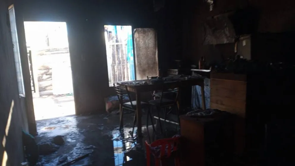 Intentaron robarle a una mujer que perdió todo en un incendio 