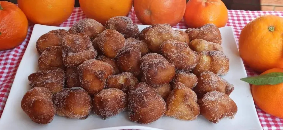 Buñuelos de naranja: esponjosos y fáciles de hacer 