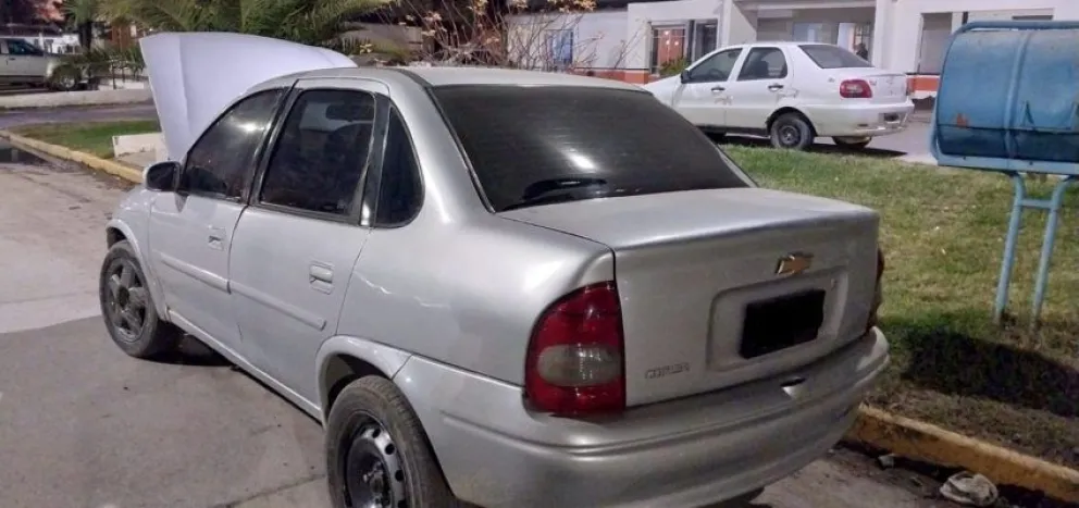 Control vehicular: secuestran un auto