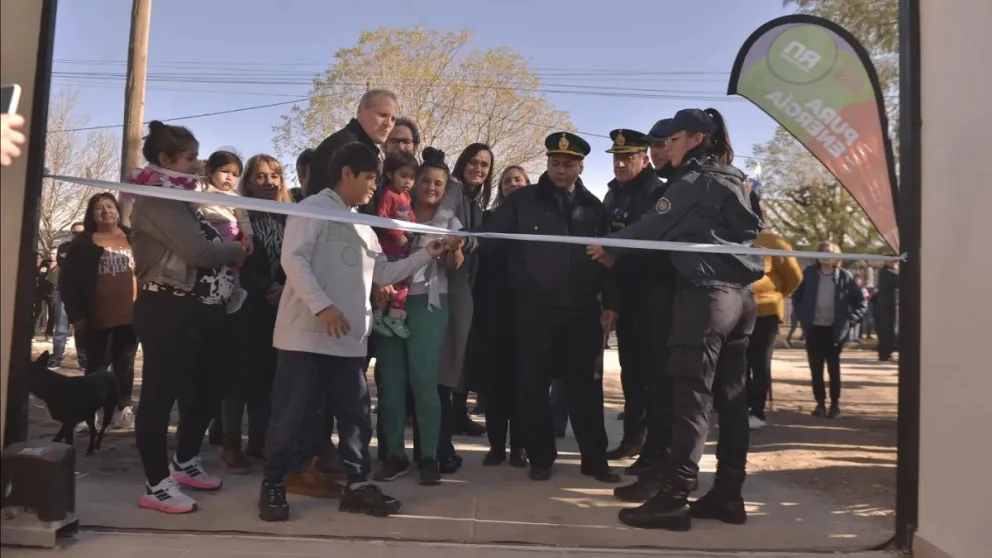 Se inauguró la nueva subcomisaría de Barrio Nuevo