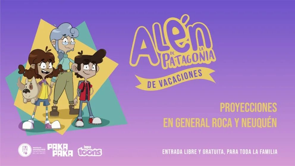 El IUPA preestrena en Roca la serie animada “Alén de la Patagonia” 