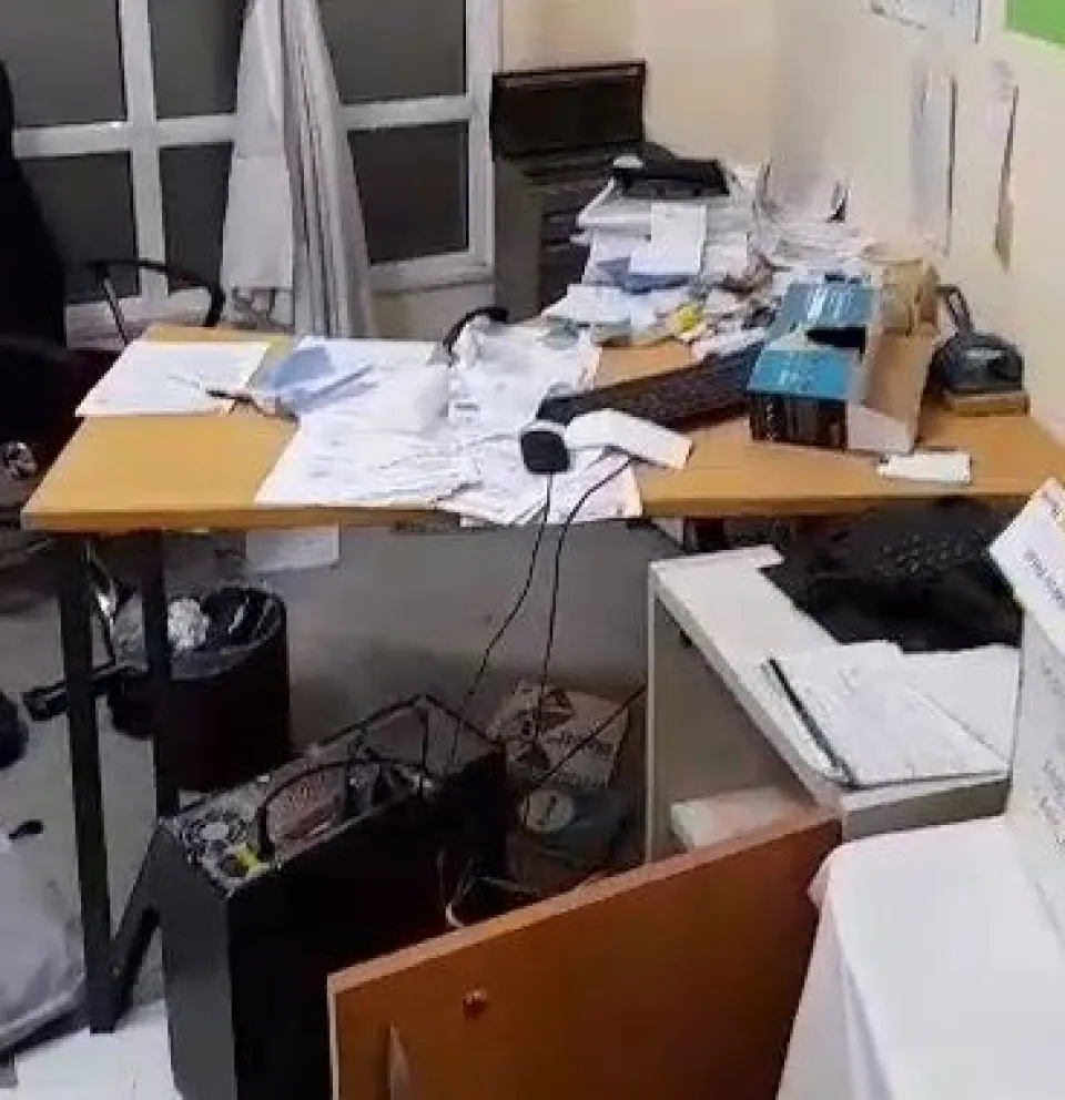 Otra vez robos y destrozos en el Hospital de Cipolletti