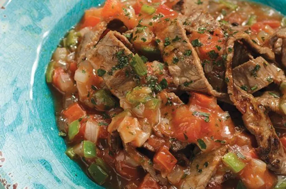 Un plato increíble para tu almuerzo: bistec a la mexicana