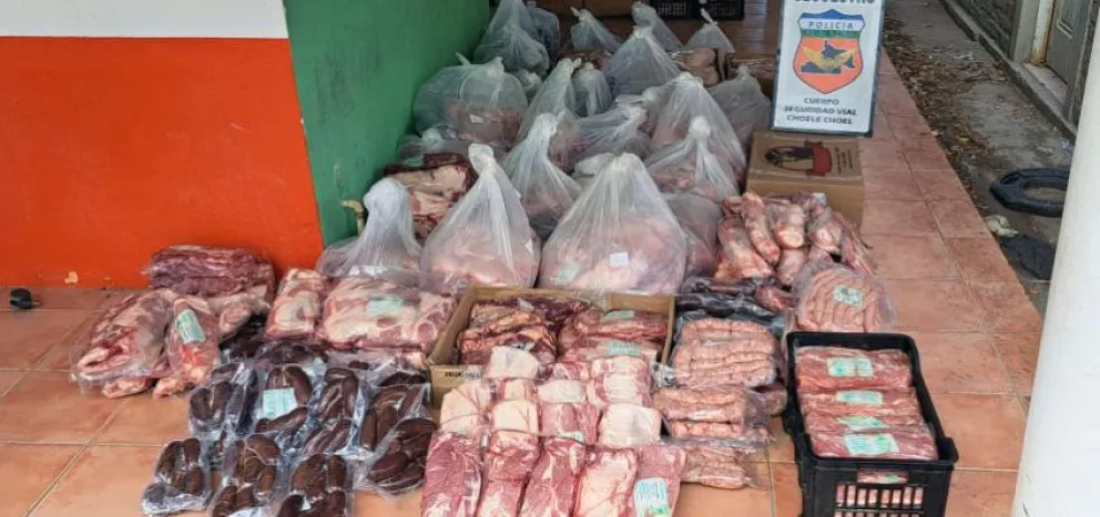 Le secuestraron 800 kilos de productos cárnicos a un vecino vallemediense 