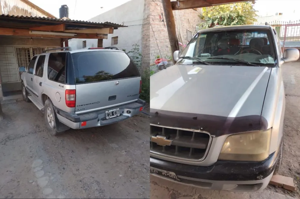 Encuentran en Allen camioneta 4x4 robada en Roca 