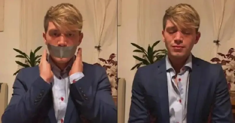 El desgarrador vivo de Lucas Benvenuto por la presencia de Jey Mammón en los Martín Fierro