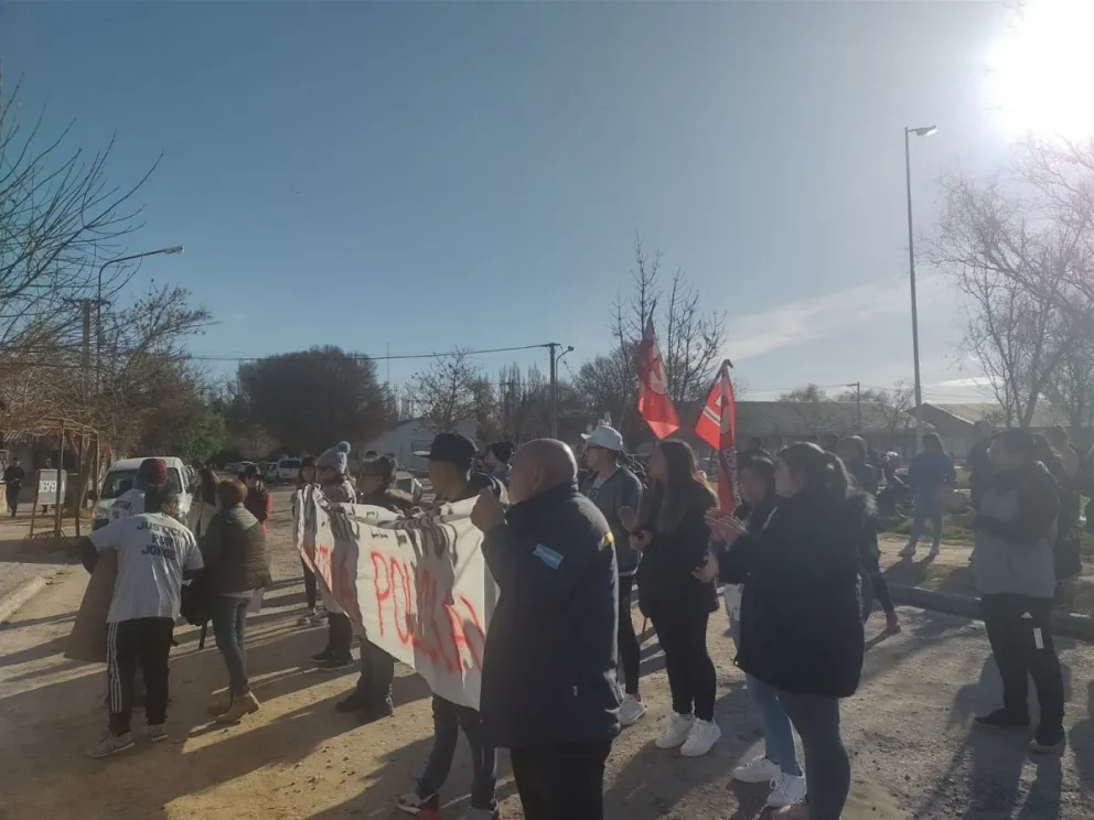 Reclamaron justicia para Gatica en la puerta de la Comisaria