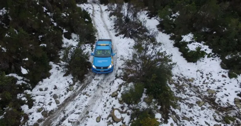 Atención: Si vas a viajar a la Región Sur o a la cordillera, ¡antes mirá cómo va a estar el clima!