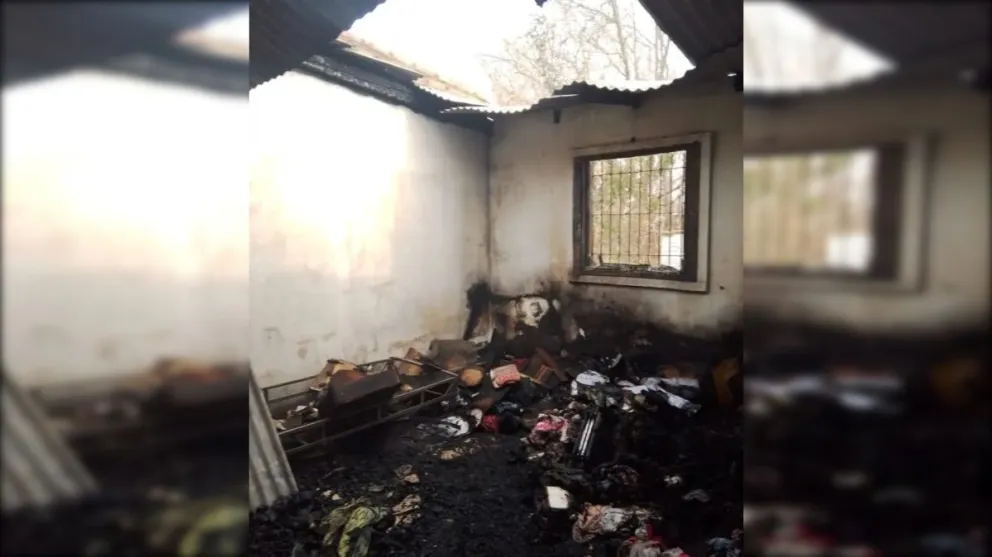 Piden donaciones para una bombera y sus dos hijas que perdieron todo en un incendio