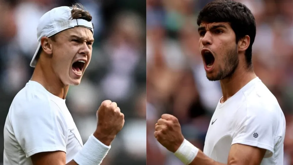 Alcaraz vs Rune en Wimbledon: a qué hora y dónde ver el partido en vivo