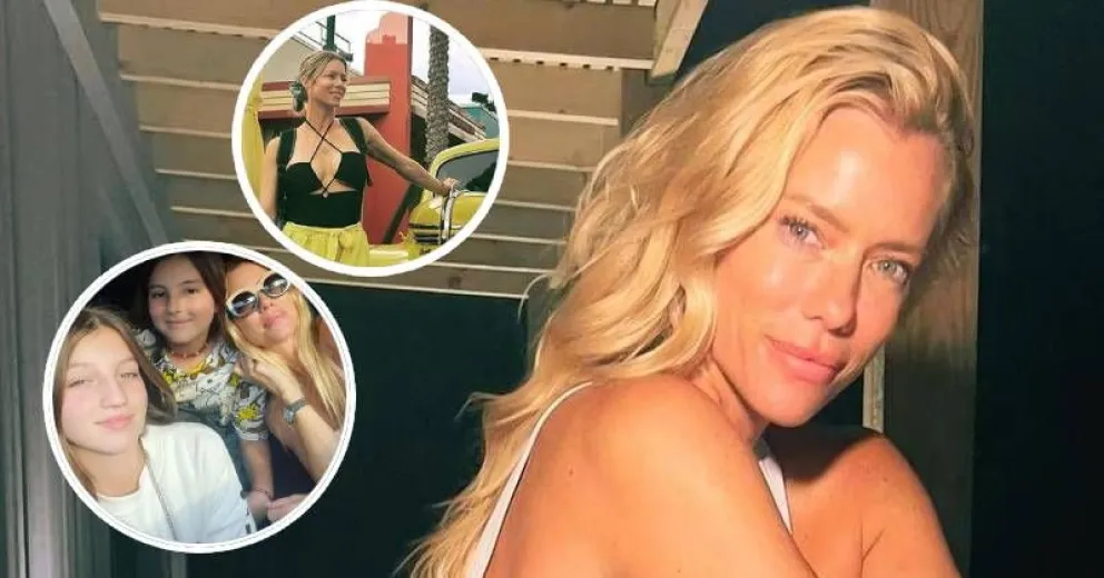 Las vacaciones de Nicole Neumann por Disney junto a sus hijas menores y sin Indiana Cubero