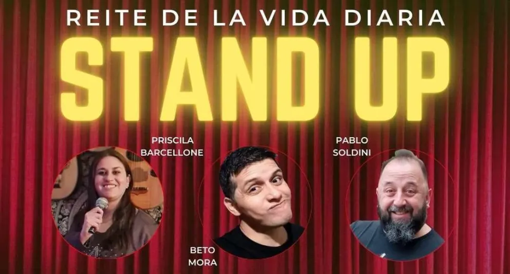 Una gran propuesta para estas vacaciones: Show de Stan Up en el Teatro de la Estación