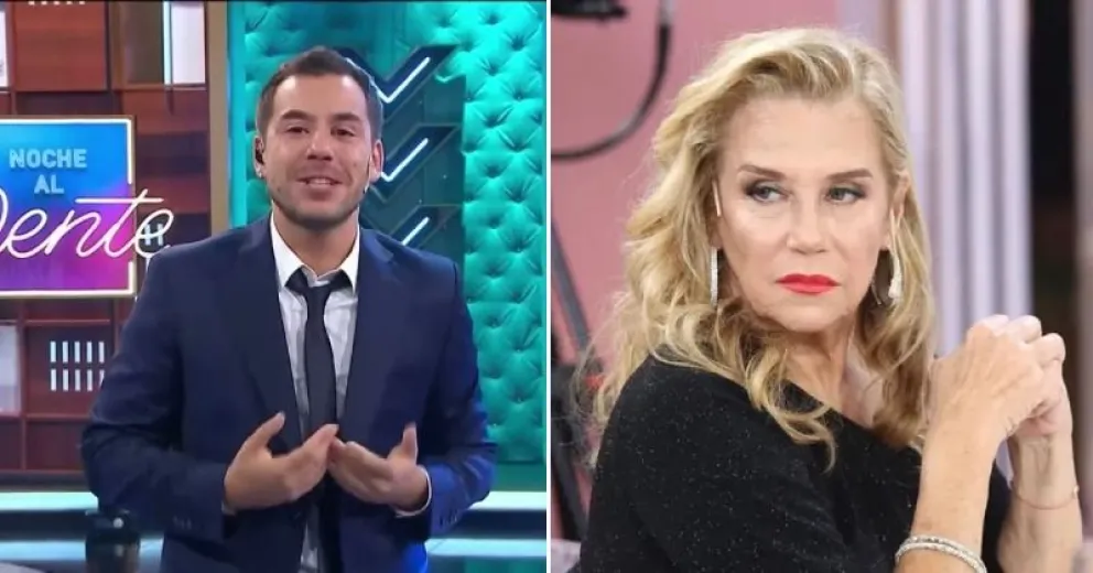 El feo cara a cara que tuvieron Marcela Tinayre y Fer Dente