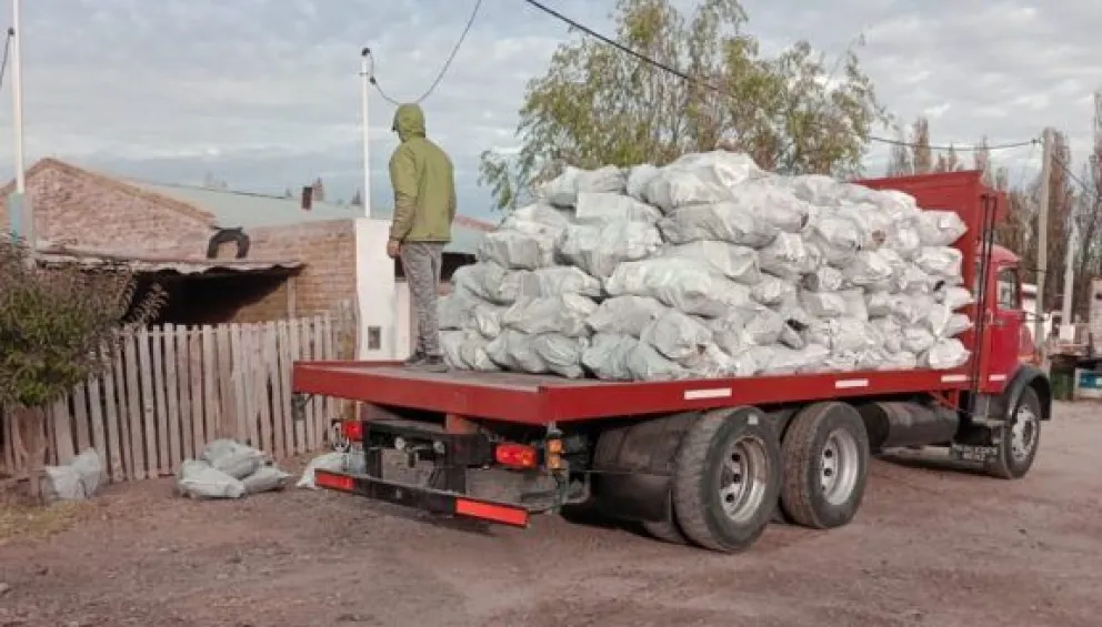 Conocé el cronograma de entrega de leña y garrafas para la próxima semana