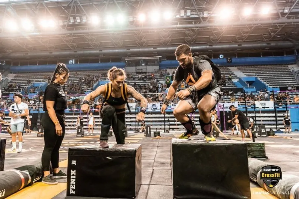 3 roquenses en una competencia nacional de Crossfit