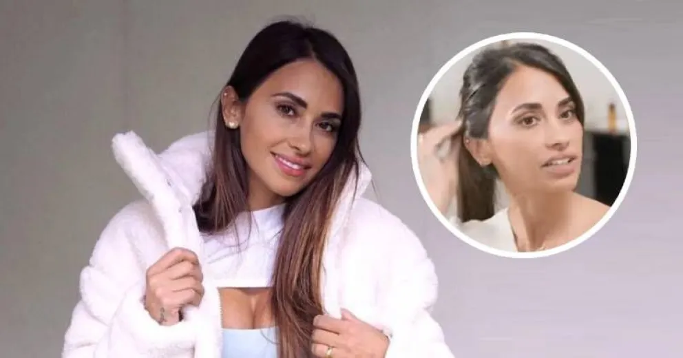 Antonela Roccuzzo se hizo viral hablando en inglés y dando tips de belleza