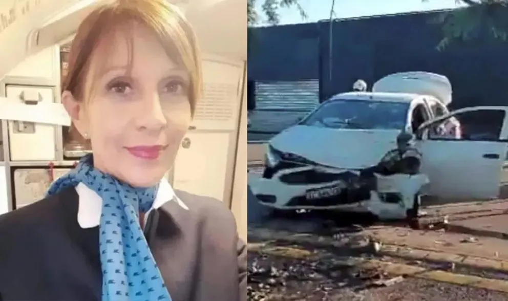 Sufrió un ACV mientras manejaba: atropelló y mató a una azafata 