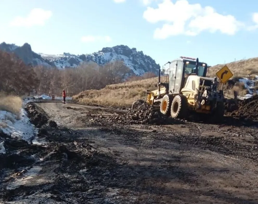 La circulación para vehículos pesados está restringida en Ruta nacional 23