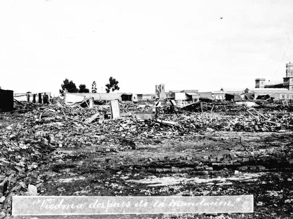 A 124 años de la histórica crecida que destruyó el “Pueblo Viejo” de General Roca