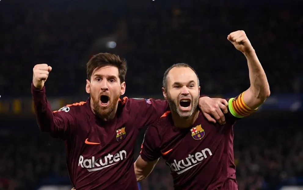 Iniesta podría ser el nuevo compañero de Messi en Inter