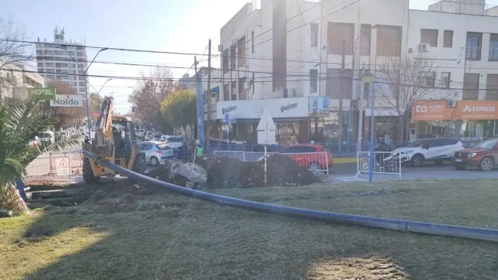 Tramo final para el plan de recambio de colectores Etapa I de Roca ¿Qué es lo que queda?