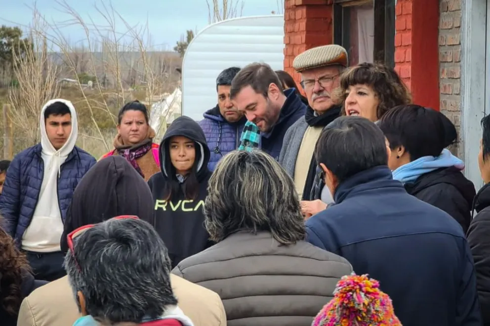 Di Giacomo escuchó a los vecinos y llevó sus propuestas en el Alto Valle
