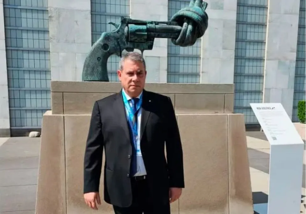 El argentino Guillermo Whpei fue premiado en la 17º Cumbre Internacional de la Juventud sobre Derechos Humanos 