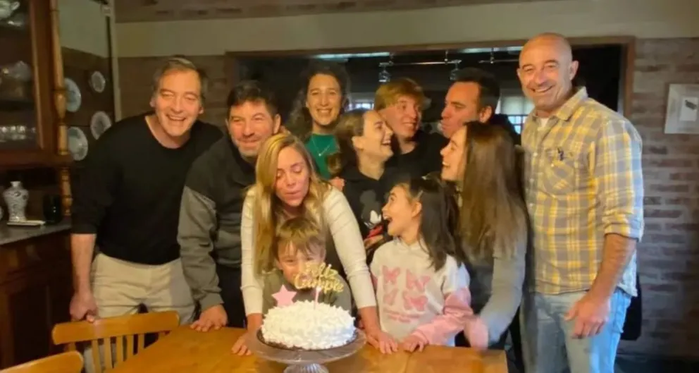 Un cumpleaños en familia y con cientos de saludos