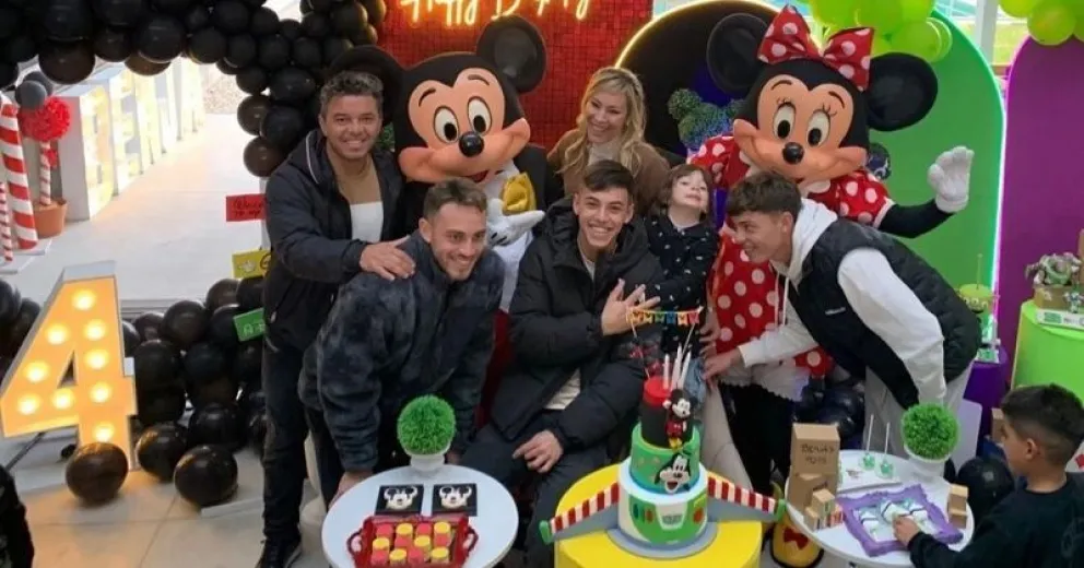 Así fue el cumpleaños de Benjamín, el pequeño hijo de Marcelo Gallardo