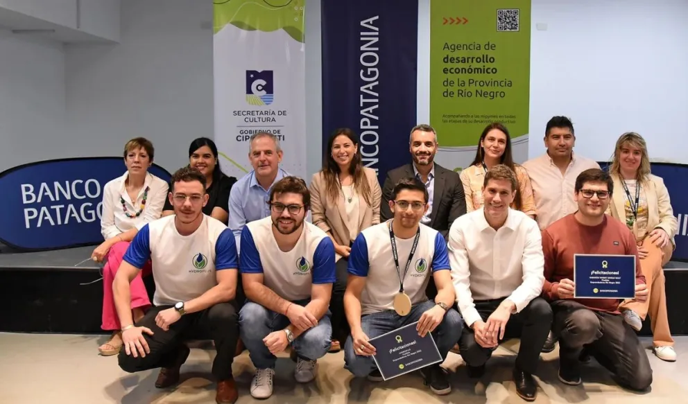 Participantes de ediciones anteriores del Programa Emprendedores de Río Negro, una iniciativa que promueve el desarrollo local y la innovación en la provincia. Foto: gentileza Banco Patagonia archivo