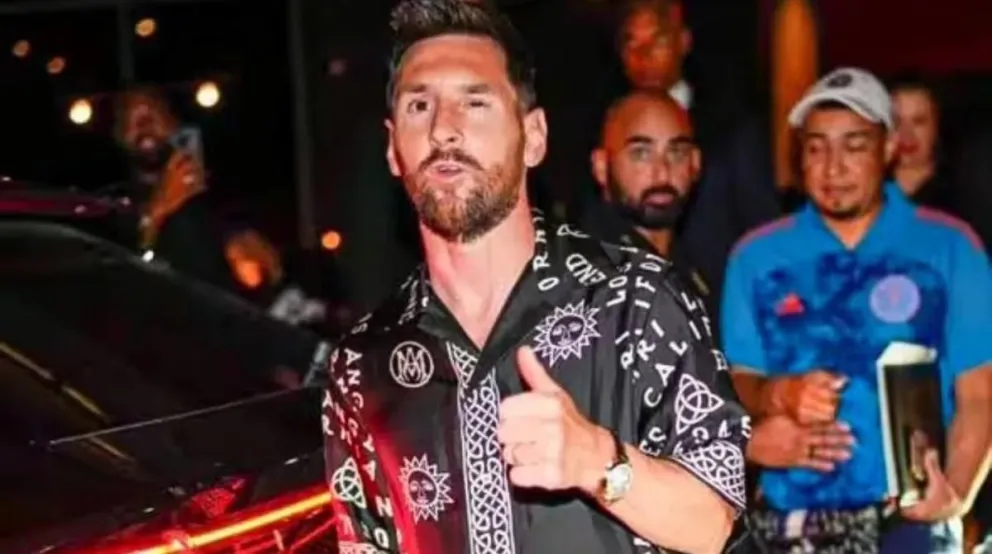 Impactante camisa de Lionel Messi en cena con David Beckham sorprende al mundo: ¿cuánto sale?