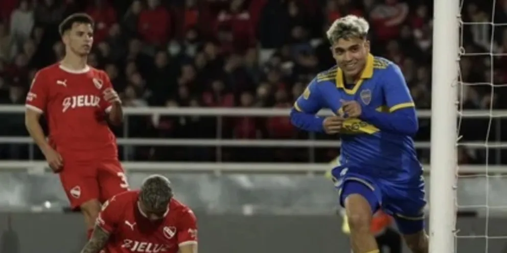 Como visitante, Boca venció a Independiente en el cierre del campeonato