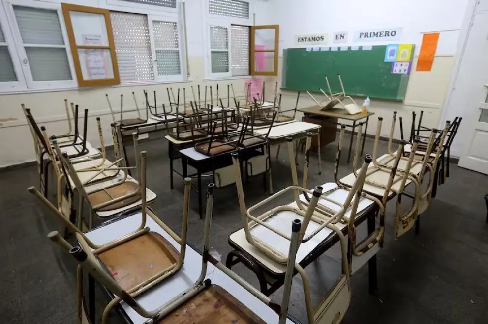 Paro docente: reclaman por amenazas e intimidaciones