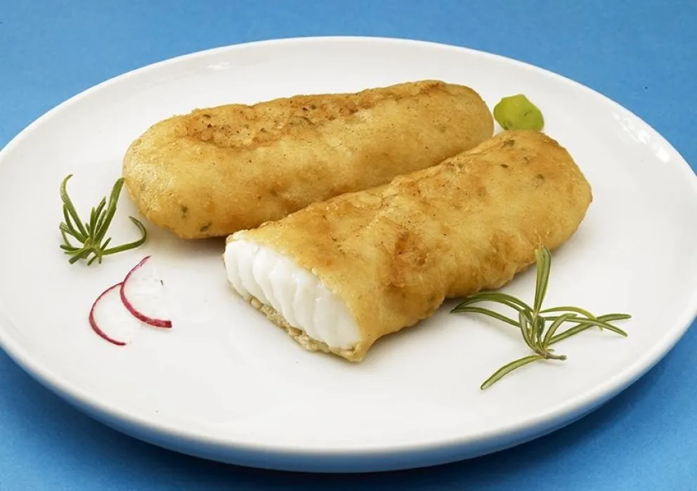 Bacalao rebozado frito, una delicia crujiente y dorada