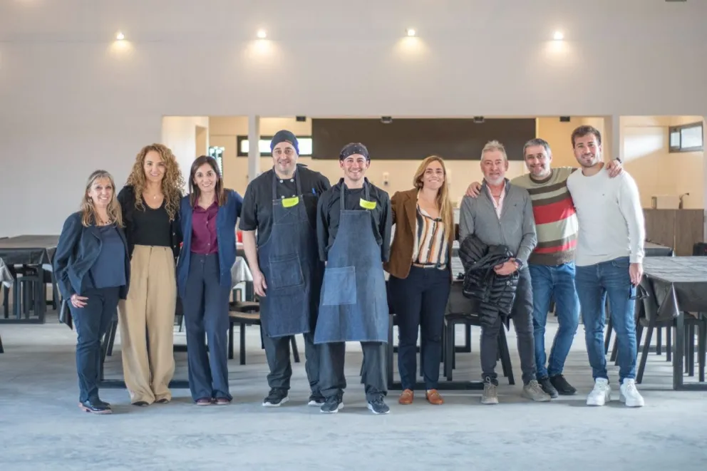 Un nuevo comedor en Alta Barda está cerca de su finalización
