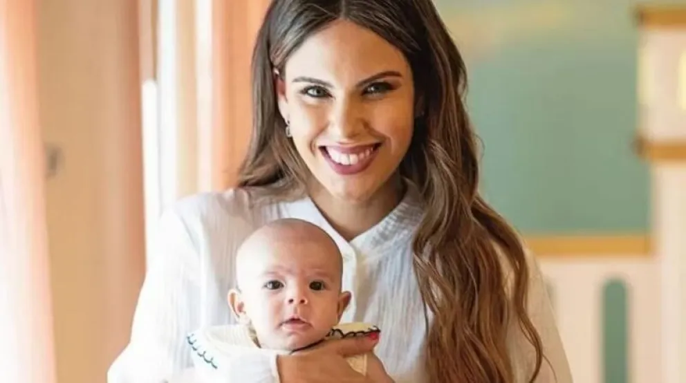 La visita de Barby Franco y su hija Sarah a una virgen para agradecer "la vida"