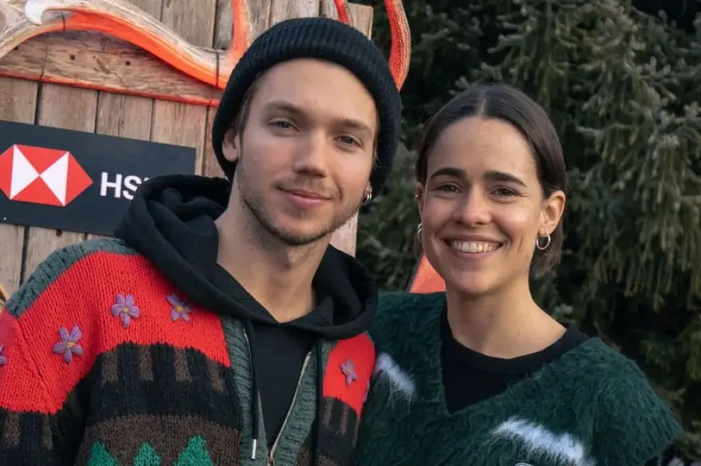 Así fueron las vacaciones de Franco Masini y su novia en Bariloche: el álbum de fotos