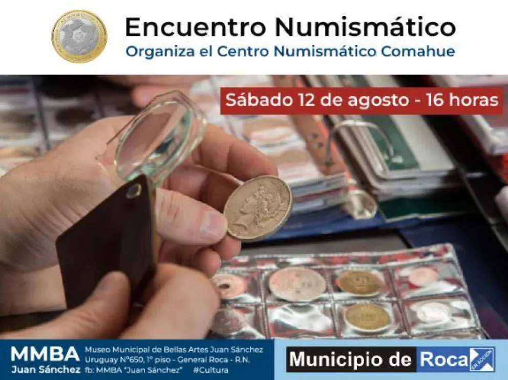 ¡Atención coleccionistas!: se viene un nuevo encuentro de Numismáticos en el Museo