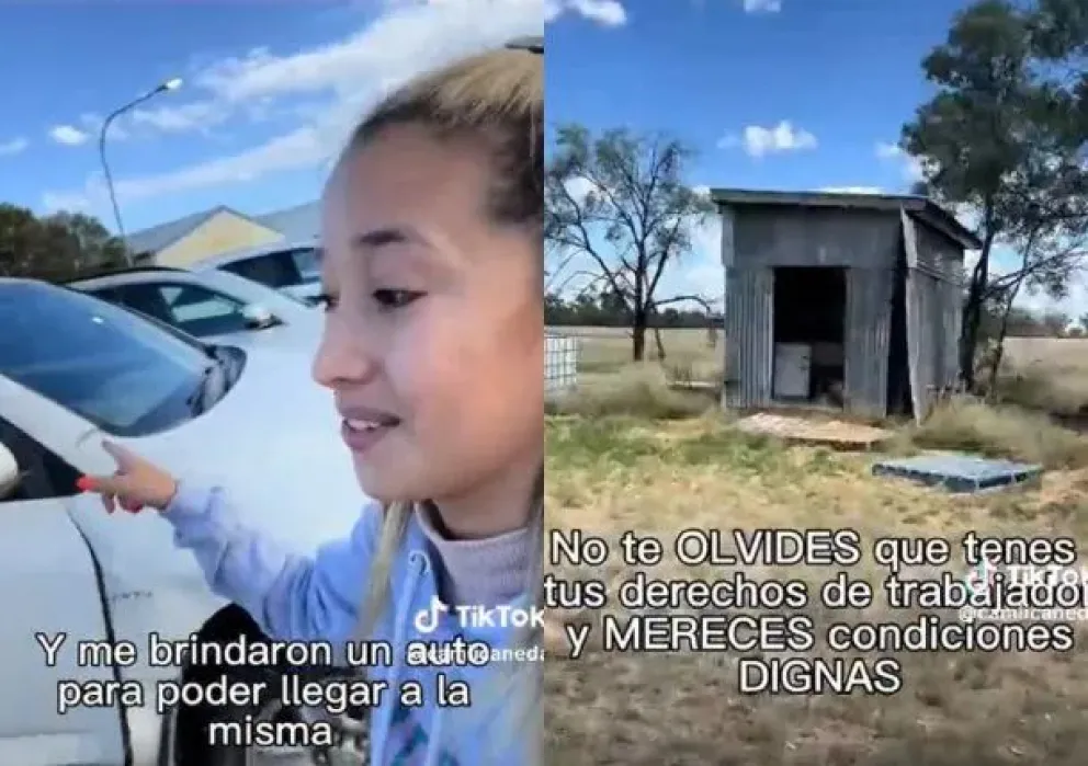 Una jóven se fue de Argentina a Australia y cuando vio el trabajo que tenía que hacer renunció ese mismo día  