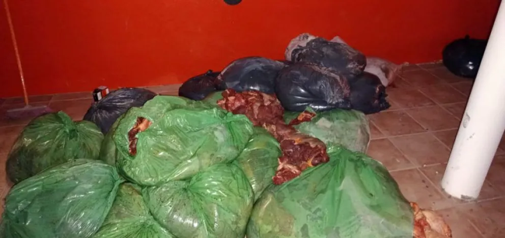 Decomisan cerca de 1200 kilos de carne que eran transportados hacia el Alto Valle