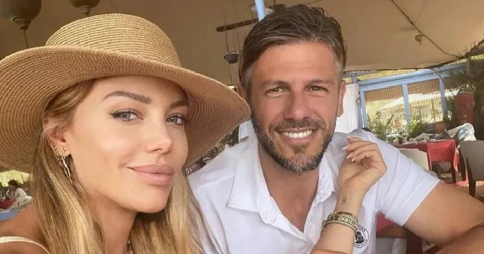 Evangelina Anderson confesó que Demichelis juega a Los 8 escalones: ¿Le va bien o no?