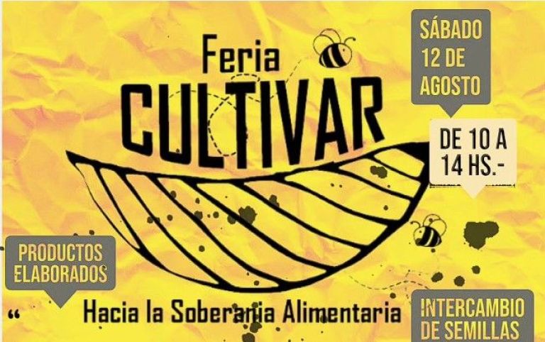 Este finde: Feria Cultivar en La Casa de La Cultura