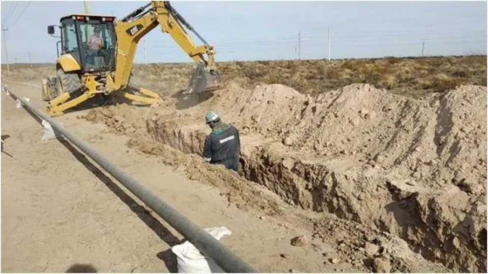 Está en marcha la obra de gas intramuros en Parque Industrial 2: ¿Cuánto falta para su finalización?