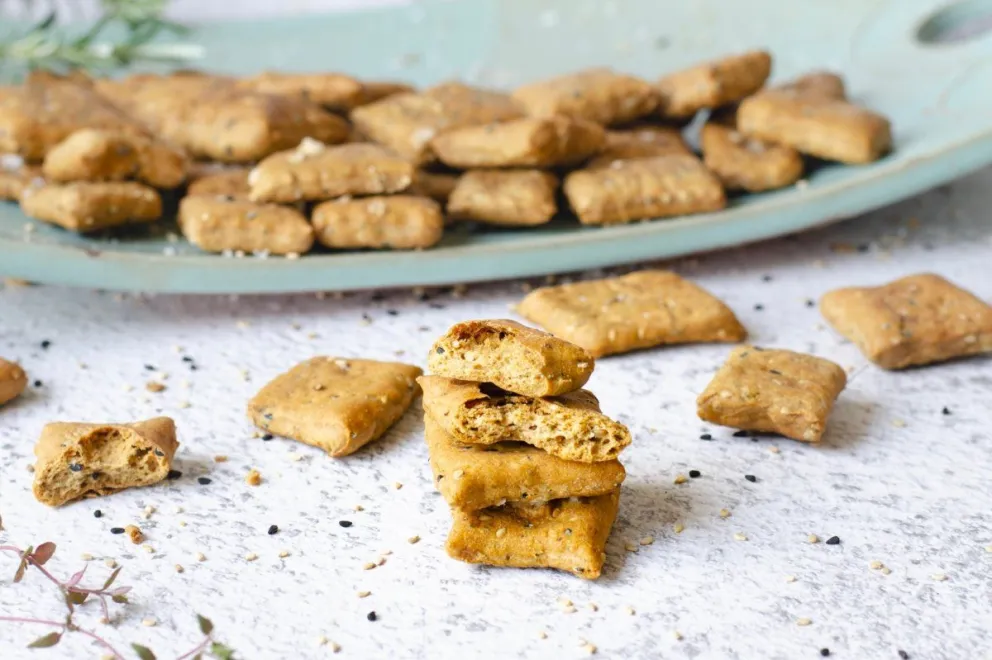 Cómo hacer galletitas saladas para el mate, ¡se deshacen en la boca!