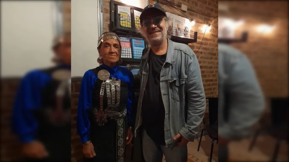 Con la presencia de Pedro Saborido, inauguraron la Biblioteca "Luisa Calcumil"