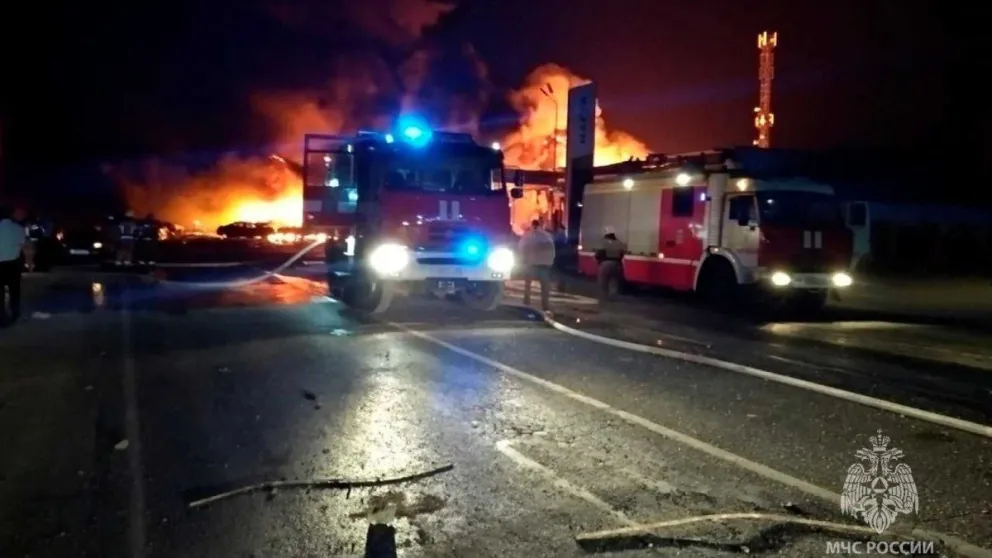 Tragedia en Rusia: la explosión en una estación de servicio deja 33 muertos y 80 heridos