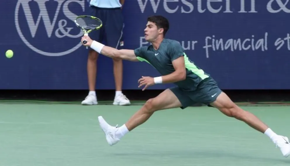 Alcaraz en el Masters 1.000 de Cincinnati: a que hora será el partido ante Hurkacz